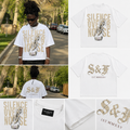 S&F Silence Over Noise Tee - White