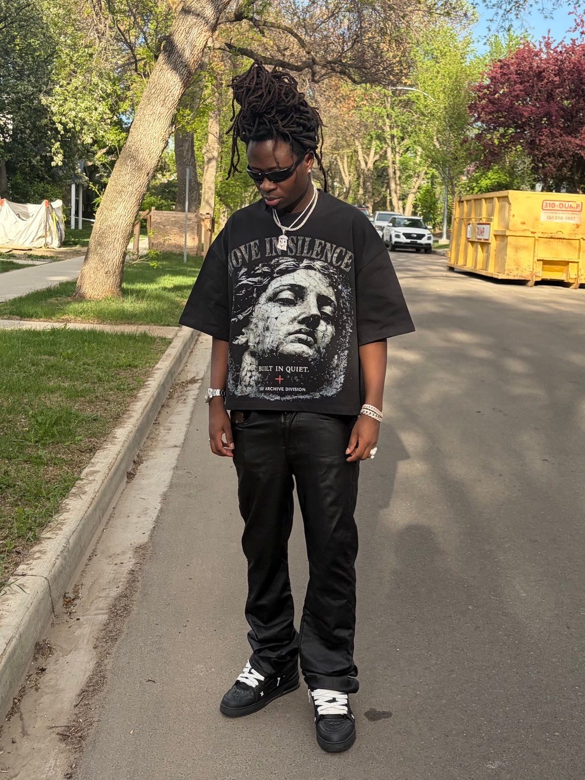 S&F Move In Silence Tee - Black